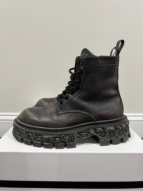Louis Vuitton Virgil Abloh FW22 Baroque Ranger Leather Boots main image 13